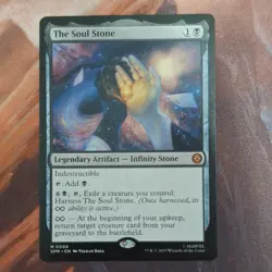 Magic: The Gathering The Soul Stone Legendary Artifact SPM 0066 Marvel - Image 1