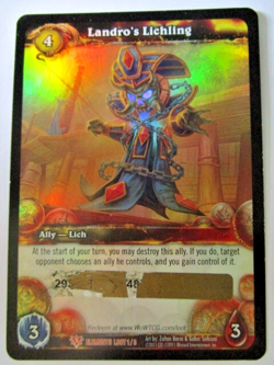 World Of Warcraft Landro's Lichling Elements Loot 1/3 Holo Light Play!! - Image 1