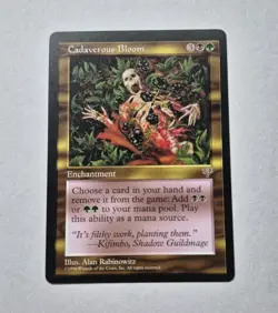 UNPLAYED Cadaverous Bloom NM MIRAGE EDH CUBE VINTAGE - Image 1