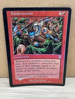 FOIL Pandemonium - Time Spiral Timeshifted - Magic the Gathering MTG Near Mint - Image 1