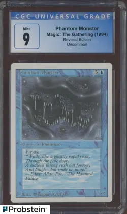 1994 MTG Magic The Gathering Revised Edition Phantom Monster CGC 9 MINT - Image 1