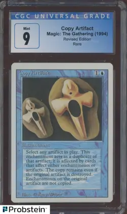 1994 MTG Magic The Gathering Revised Edition Copy Artifact Rare CGC 9 MINT - Image 1