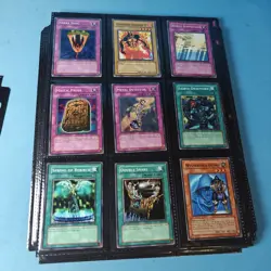 Vintage Yugioh Binder Sleeves 180 Cards Collection All 1st Edition Lob + More - Image 5