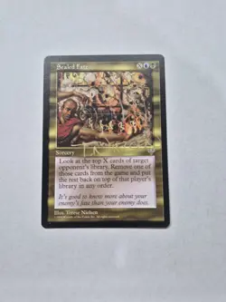 GOLD SIGNED UNPLAYED Sealed Fate NM Mirage Mtg Magic TERESE NIELSEN EDH CUBE VTG - Image 1