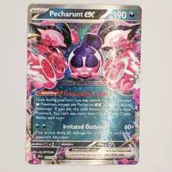 Pecharunt ex 039/064 Double Rare Shrouded Fable Pokemon Near Mint - Image 1