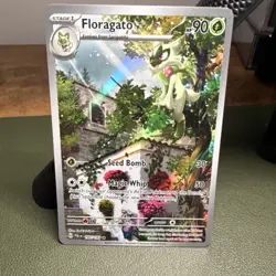 Pokemon Floragato 197/193 Sv02: Paldea Evolved Illustration Rare Holo 90HP - Image 1