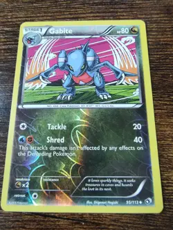 Pokemon Legendary Treasures Gabite 95/113 Reverse Holo - Image 1