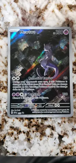 Pokemon TCG Mewtwo SVP 052 Black Star Promo 151 English - Image 1