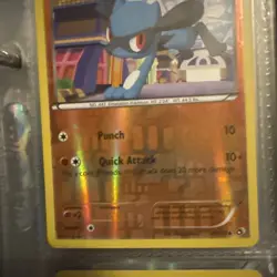 Riolu Reverse Holo 79/113 BW Legendary Treasures English Pokemon Card - 2013 NM - Image 2