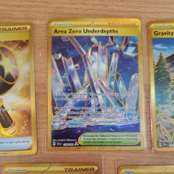 Pokemon Secret Gold Rare 5 Card Lot - Image 3