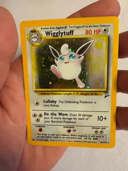 2000 Pokemon - Wigglytuff Unlimited Holo Rare - Base Set 2 - 19/130 WOTC - Image 3