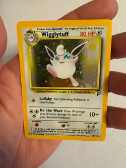 2000 Pokemon - Wigglytuff Unlimited Holo Rare - Base Set 2 - 19/130 WOTC - Image 5