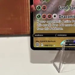 Flygon V Ultra Rare SWSH09: Brilliant Stars 106/172 -NM Pokemon TCG - Image 5