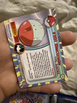 Electrode #101 2000 Topps Pokemon TV Animation Edition Series - Image 2