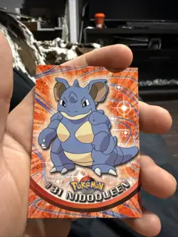 Nidoqueen #31 Topps Blue Logo TV Animation Edition Pokemon Nm - Image 1