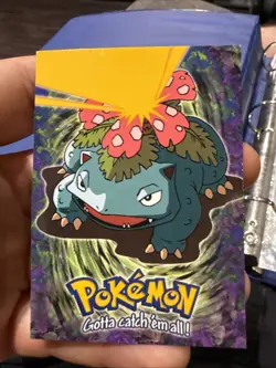 Venusaur E3 of 12 Topps Black Label Pokemon Trading CG 1999 Nm - Image 1