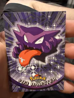 Haunter #93 Topps Pokemon TCG 2000 Blue Logo TV Animation Edition Nm - Image 1
