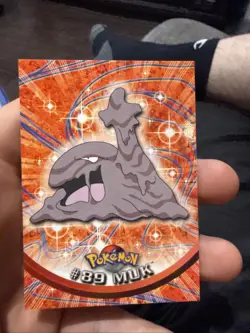 Muk #89 2000 Topps Pokemon TV Animation Edition Nm - Image 1