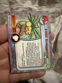 Exeggutor - Pokemon Topps #103 - Non Holo Nm Tv Animation - Image 2