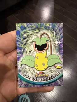 2000 Topps Pokemon TV Animation Series Black Logo #71 Victreebell - Image 1