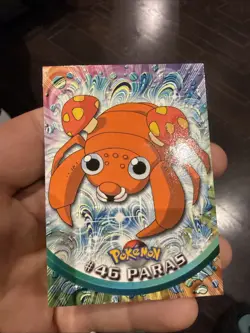 Paras #46 — 1999 Topps Pokemon Series 1 Blue Logo - Image 1