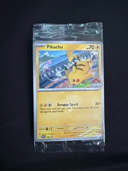 Pikachu Promo 2024 World Championships SVP EN 190 Pokemon Worlds SEALED PROMO - Image 1