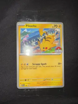 Pikachu Promo 2024 World Championships SVP EN 190 Pokemon Worlds SEALED PROMO - Image 2
