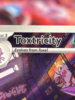 2025 POKEMON PFL EN PHANTASMAL FLAMES ILLUSTRATION RARE 103/094 TOXTRICITY NM - Image 3