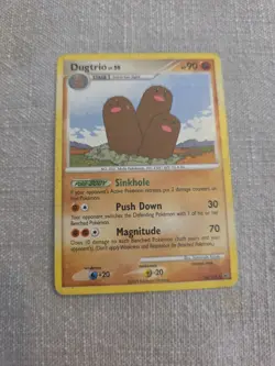 Dugtrio 24/127 2009 Pokemon TCG Platinum Regular MP - Image 1