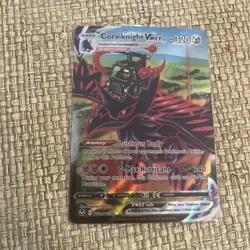 Corviknight VMAX TG19/TG30 Ultra Rare Holo Pokemon TCG SW&SH Silver Tempest - Image 1