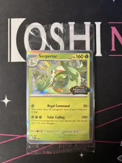 Pokemon TCG - Mega Evolution: Perfect Order - STAFF Prerelease Sealed Promo Pack - Image 1