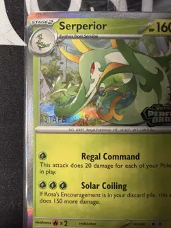 Pokemon TCG - Mega Evolution: Perfect Order - STAFF Prerelease Sealed Promo Pack - Image 3