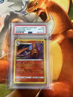 Charizard SWSH066 Vivid Voltage PSA Graded 10 Pokemon TCG - Image 1