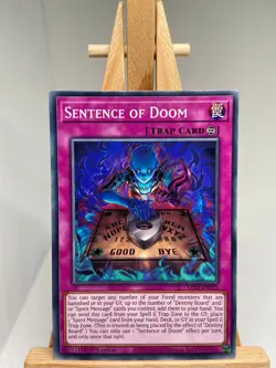 Sentence Of Doom - 1st Edition LDS3-EN021 - NM - YuGiOh - Image 1