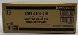One Piece TCG OP-13 Carrying On His Will Booster Box Case SEALED NEW ENGLISH #1 - Image 1