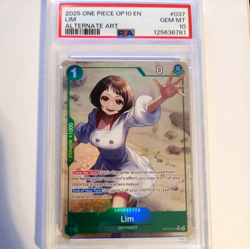 2025 LIM ONE PIECE OP10-037 ROYAL BLOOD ALTERNATE ART PSA 10 - Image 1