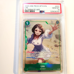 2025 LIM ONE PIECE OP10-037 ROYAL BLOOD ALTERNATE ART PSA 10 - Image 3