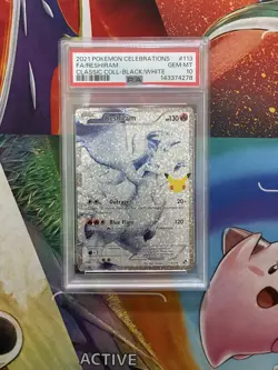 Pokemon Card Reshiram (Black & White) Celebrations Classic Collection PSA 10 - Image 1