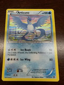 Articuno 32/113 (HOLO RARE) 2013 Legendary Treasures Pokemon Card - Image 1