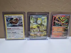 Pokemon TCG Meloetta ex 167/086 SV: Black Bolt SIR NM/Mint Plus 2 Stanped Cards! - Image 1