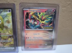 Pokemon TCG Meloetta ex 167/086 SV: Black Bolt SIR NM/Mint Plus 2 Stanped Cards! - Image 3