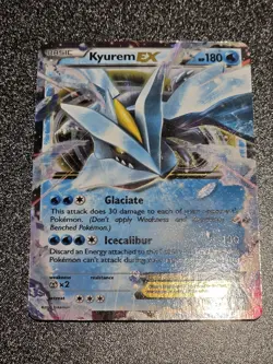Pokemon TCG XY Ancient Origins Kyurem EX Holo Card 25/98 Ultra Rare NM Condition - Image 1
