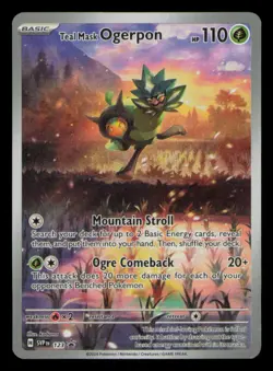 Teal Mask Ogerpon Promo SV: Scarlet & Violet Promo Cards 123 NM - Image 1