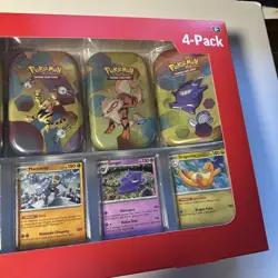 Pokemon 151 (4 Mini Tins + 4 Promo Cards Bundle Pack) - Image 4