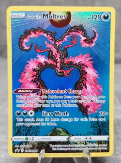Pokemon TCG card Galarian Moltres SWSH284 Sword & Shield Promo Card Holo Nice ! - Image 1