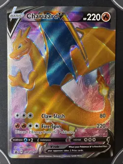 Charizard V SWSH050 SWSH: Sword & Shield Promo Cards Holo (NM)+Free Shipping - Image 1