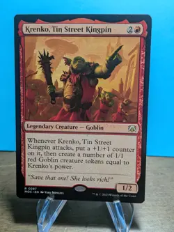 Krenko, Tin Street Kingpin 287 - Commander: March of the Machine - NM - MTG - Image 1