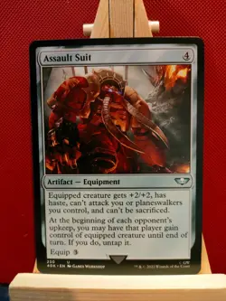 Assault Suit - Warhammer 40,000 (40k) - Uncommon - NM (See pics) MTG - Image 1