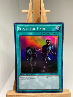 Share The Pain - Super Rare Limited Edition WGRT-EN066 - LP - YuGiOh - Image 1