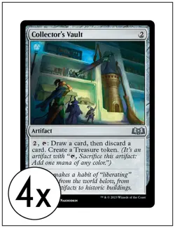 4x Collector's Vault, Magic the Gathering, MTG NM - Image 1